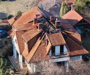 Seria groźnych pożarów pod Warszawą