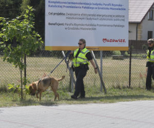 Do poszukiwań Dawidka zostały włączone specjalne psy niemieckiej policji