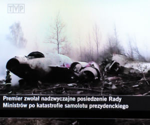 Rozbity prezydencki samolot 
