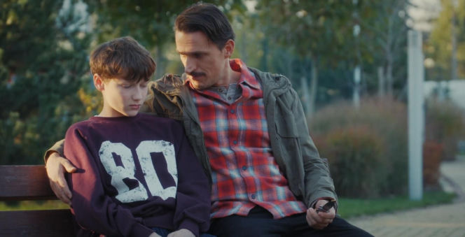 M jak miłość odc. 1921. Franek (Jarosław Śmigielski), jego ojczym Zawadzki (Marcin Sitek)