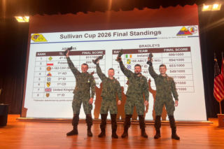 Srebro dla Polski w Sullivan Cup 2026. 1. Warszawska Brygada Pancerna na drugim miejscu