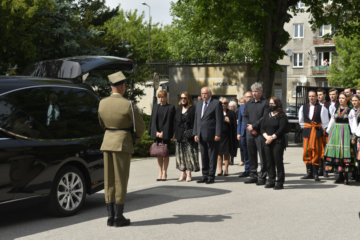 Pogrzeb Witolda Sadowego. Złożenie do grobu