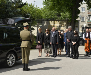 Pogrzeb Witolda Sadowego. Złożenie do grobu