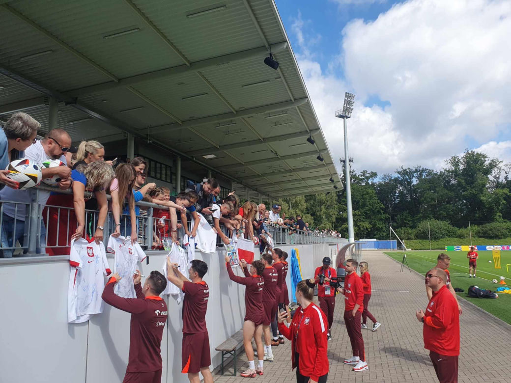 Reprezentacja Polski przygotowuje się na mecz z Francją