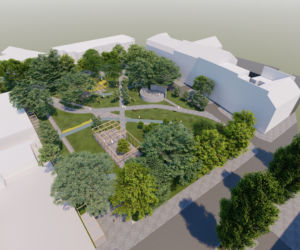 Wizualizacja skweru Ireny Sendlerowej w Kielcach