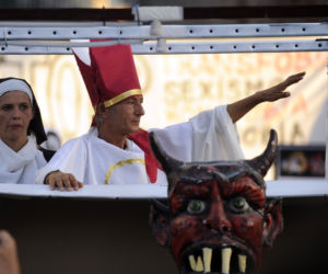 Madryt. Protesty przeciwko wizycie papieża Benedykta XVI
