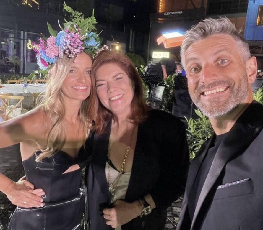 Katarzyna Dowbor i Joanna Koroniewska na salonach