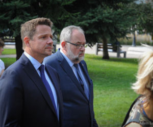 Skwer Pawła Bogdana Adamowicza. Były prezydent Gdańska został patronem skweru w centrum Białegostoku