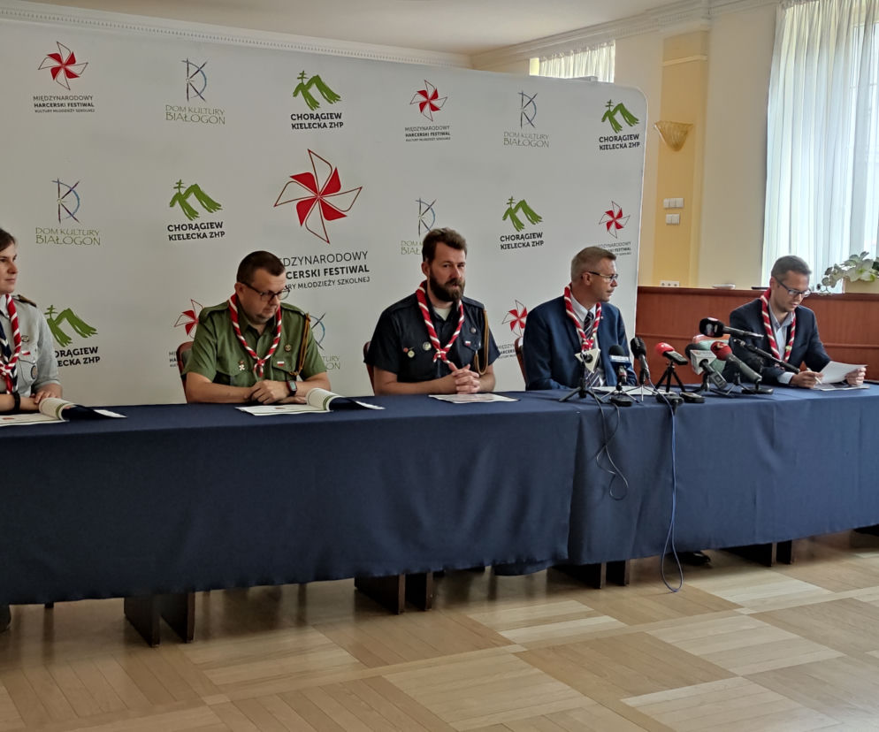 Konferencja prasowa 48. Międzynarodowego Festiwalu Harcerskiego 2021
