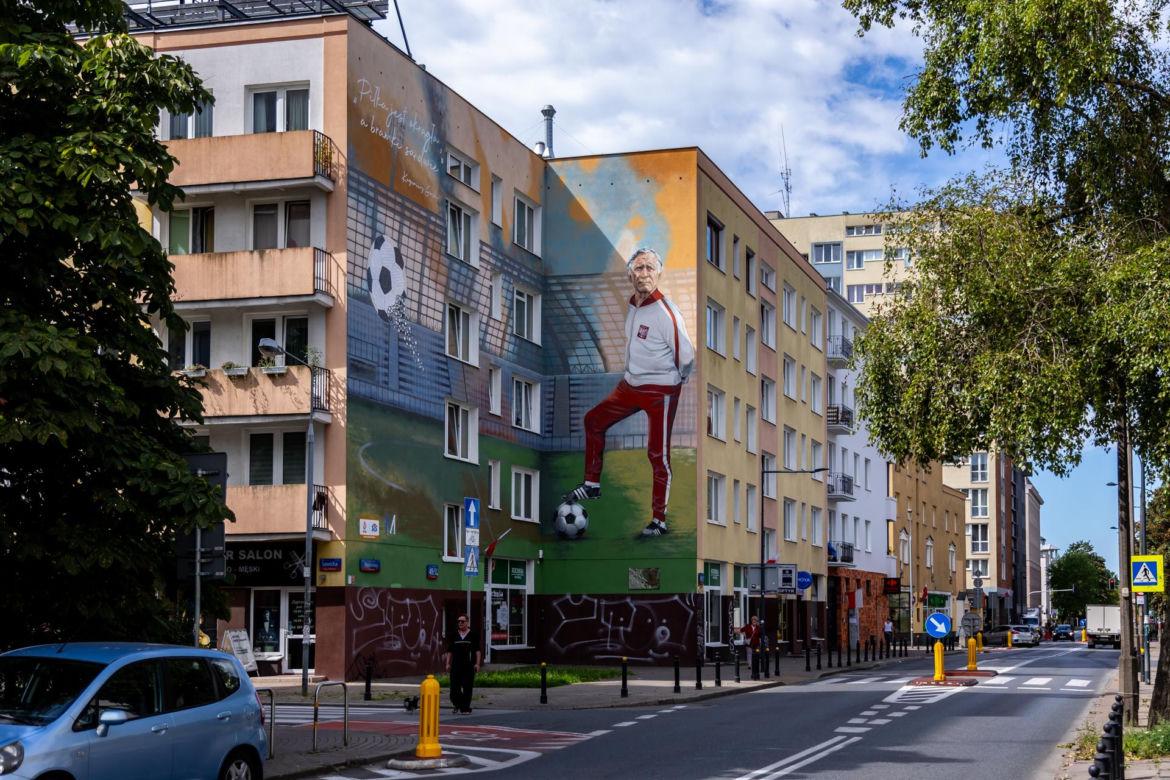Murale w Warszawie