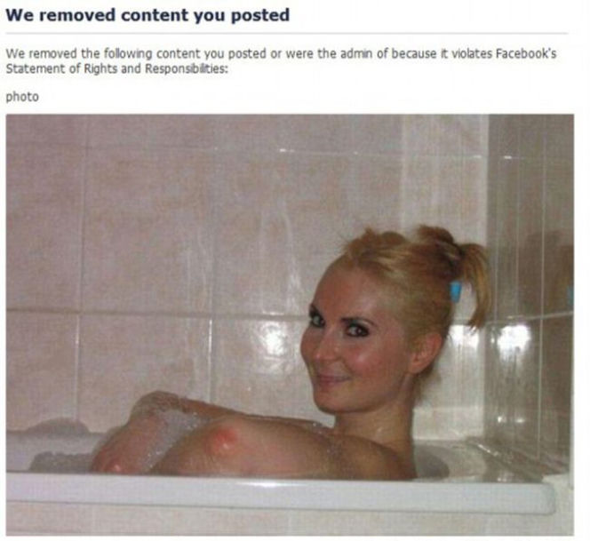 Zdjęcia usunięte z facebooka
