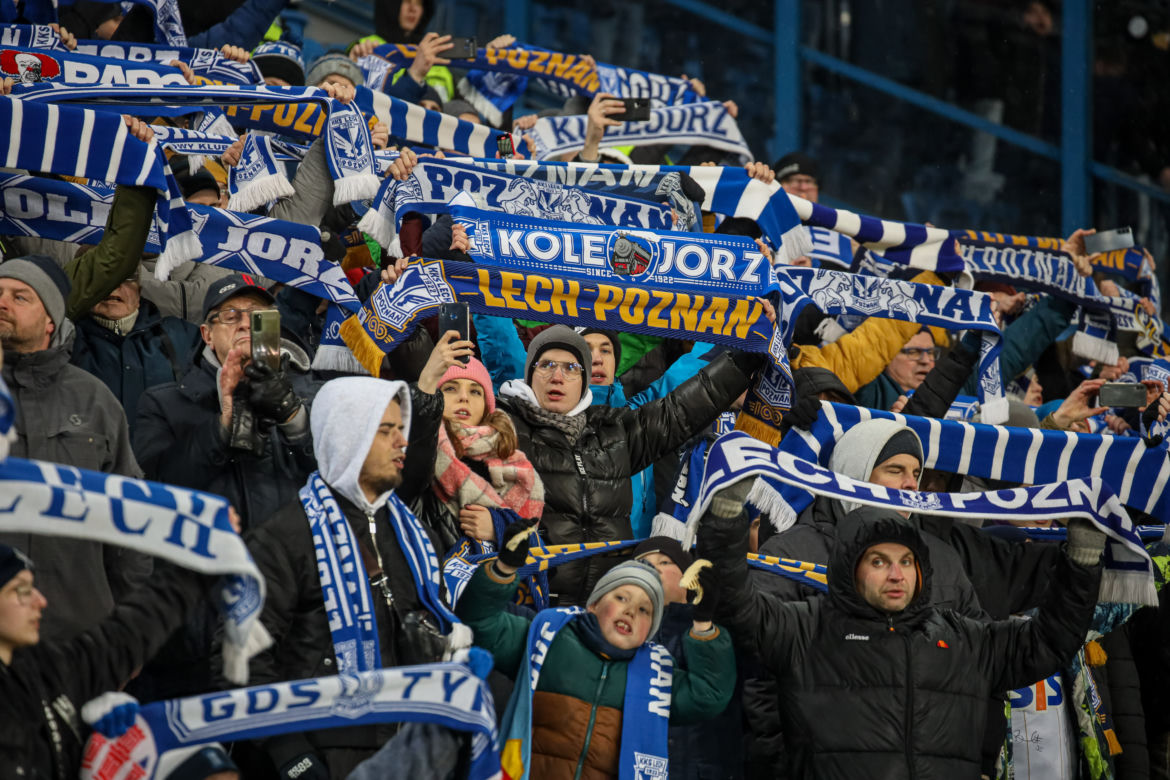 Tak bawili się kibice na meczu Lech Poznań - Djurgardens