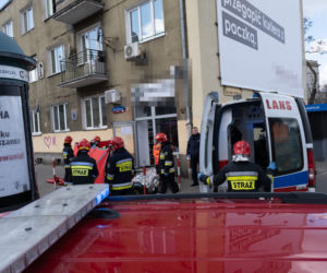 Reanimacja na rondzie Wiatraczna