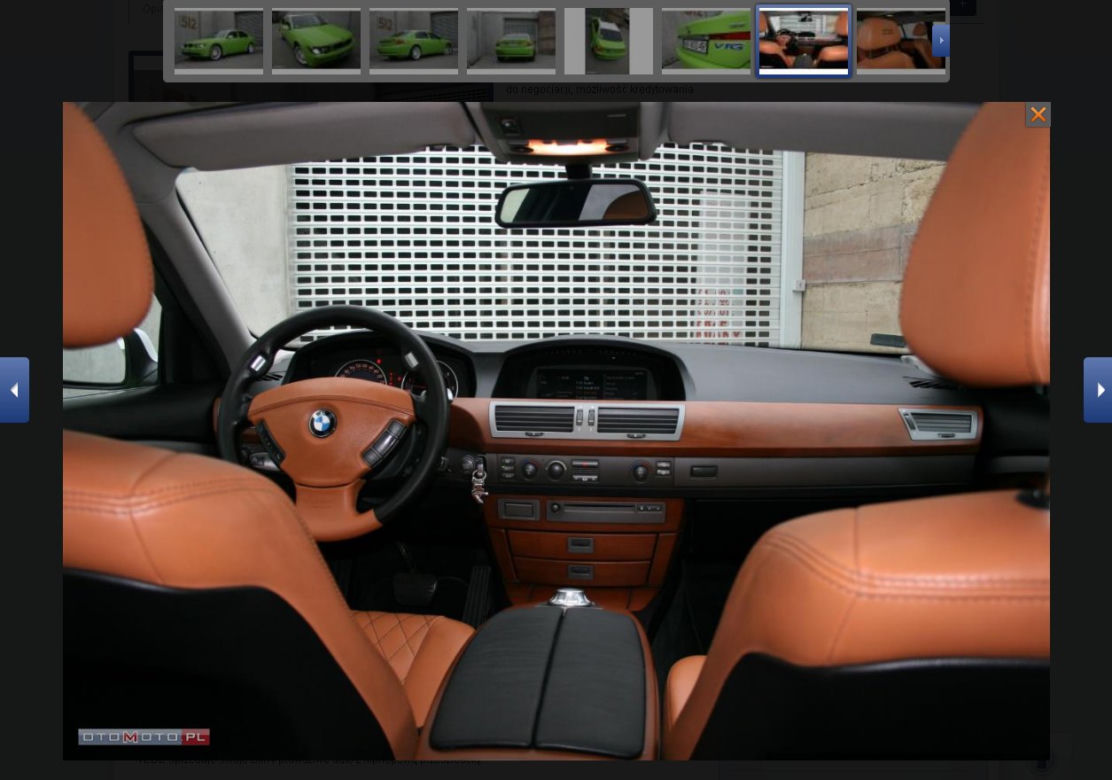 raper Tede sprzedaje swoje BMW 730