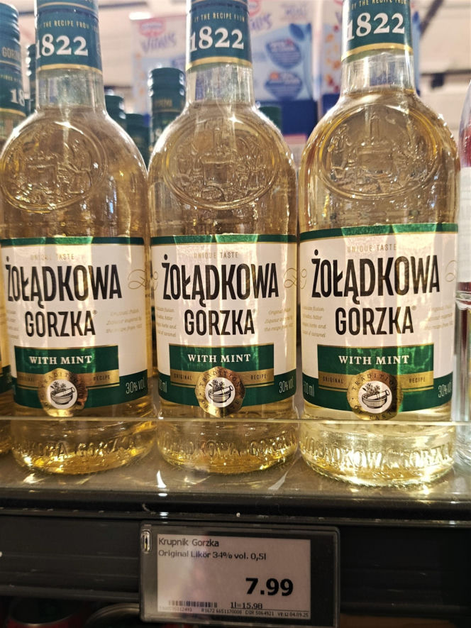 Polskie produkty w niemieckim supermarkecie