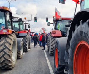Protest rolników w Lublinie [GALERIA]