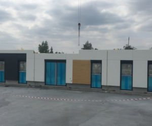 Osiedle domów z prefabrykatów