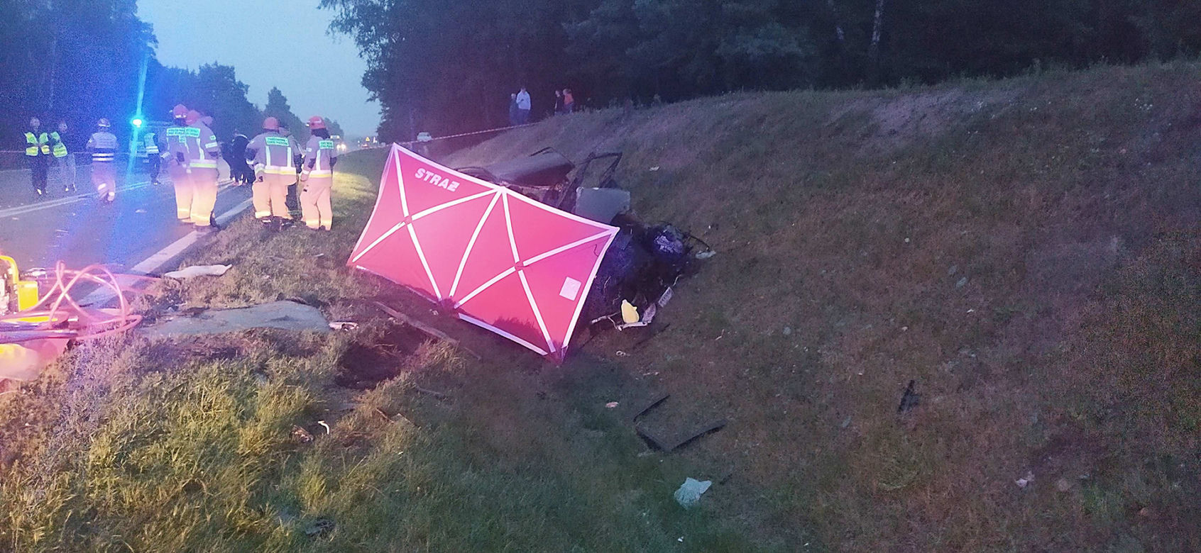 Masakra pod Siedlcami zginęły dwie osoby