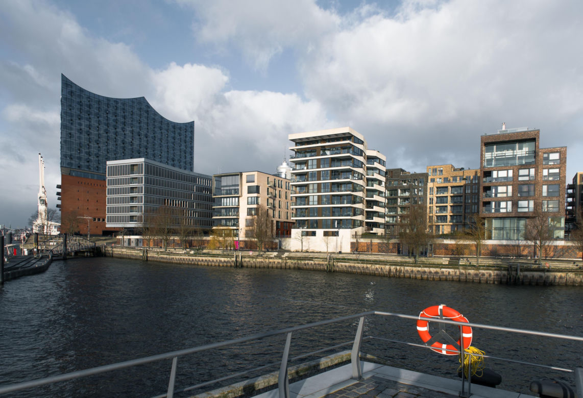 HafenCity i Speicherstadt w Hamburgu