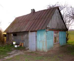 Dom pani Leokadii (79 l.) we wsi Olszanka (woj. podlaskie)