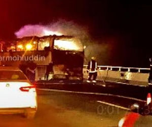 Piekło pielgrzymów! 45 osób spłonęło w autokarze. Ginęli całymi rodzinami. Przeżyła jedna osoba