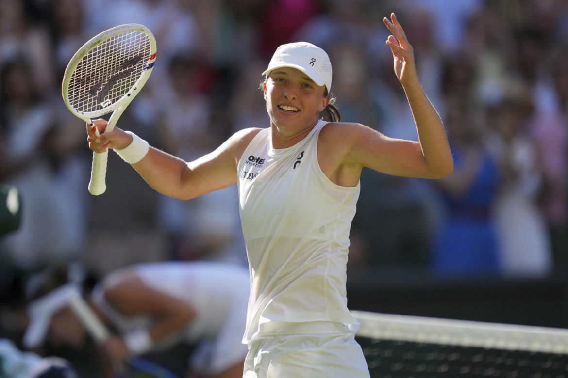 Iga Świątek Wimbledon 2025