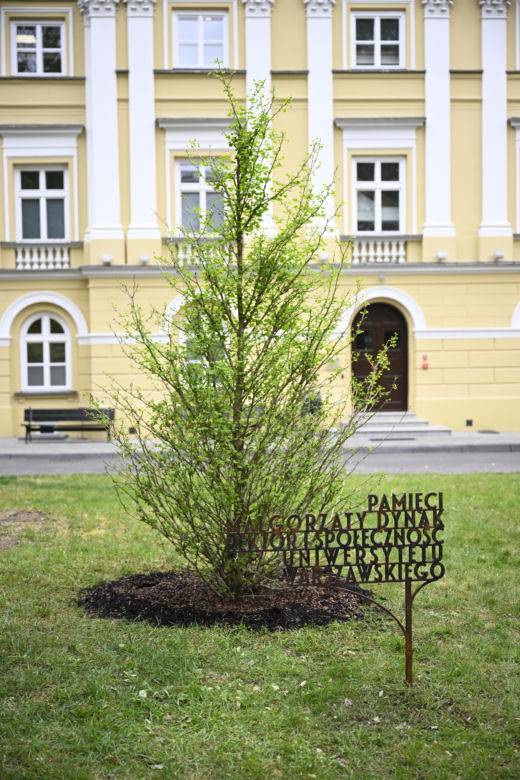 Rocznica masakry na UW. Uczcili pamięć pani Małgorzaty