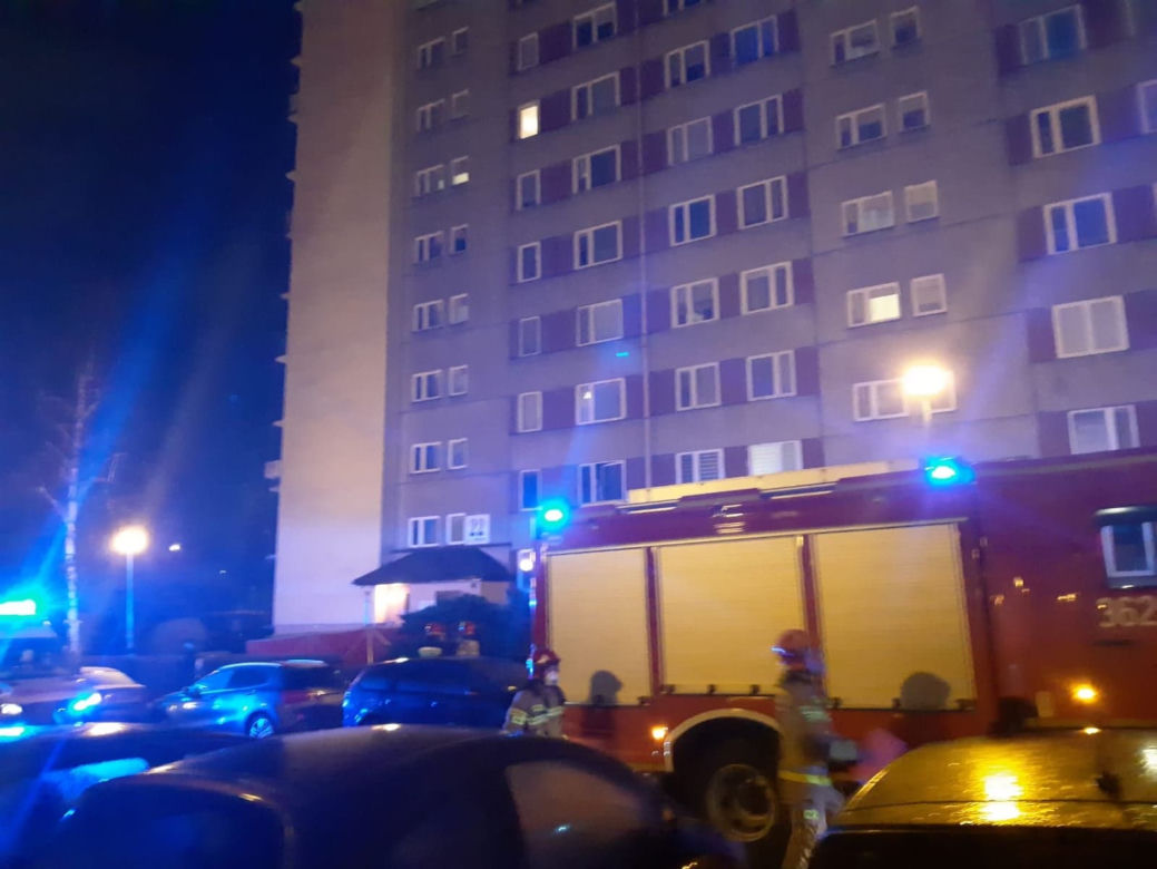 Tragiczny pożar na ul. Promiennej w Tarnowie