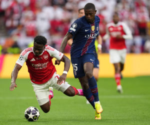 Liga mistrzów. Mecz PSG - Arsenal