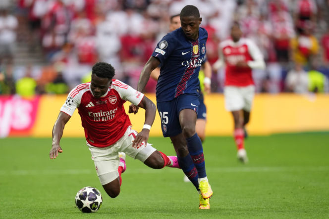 Liga mistrzów. Mecz PSG - Arsenal