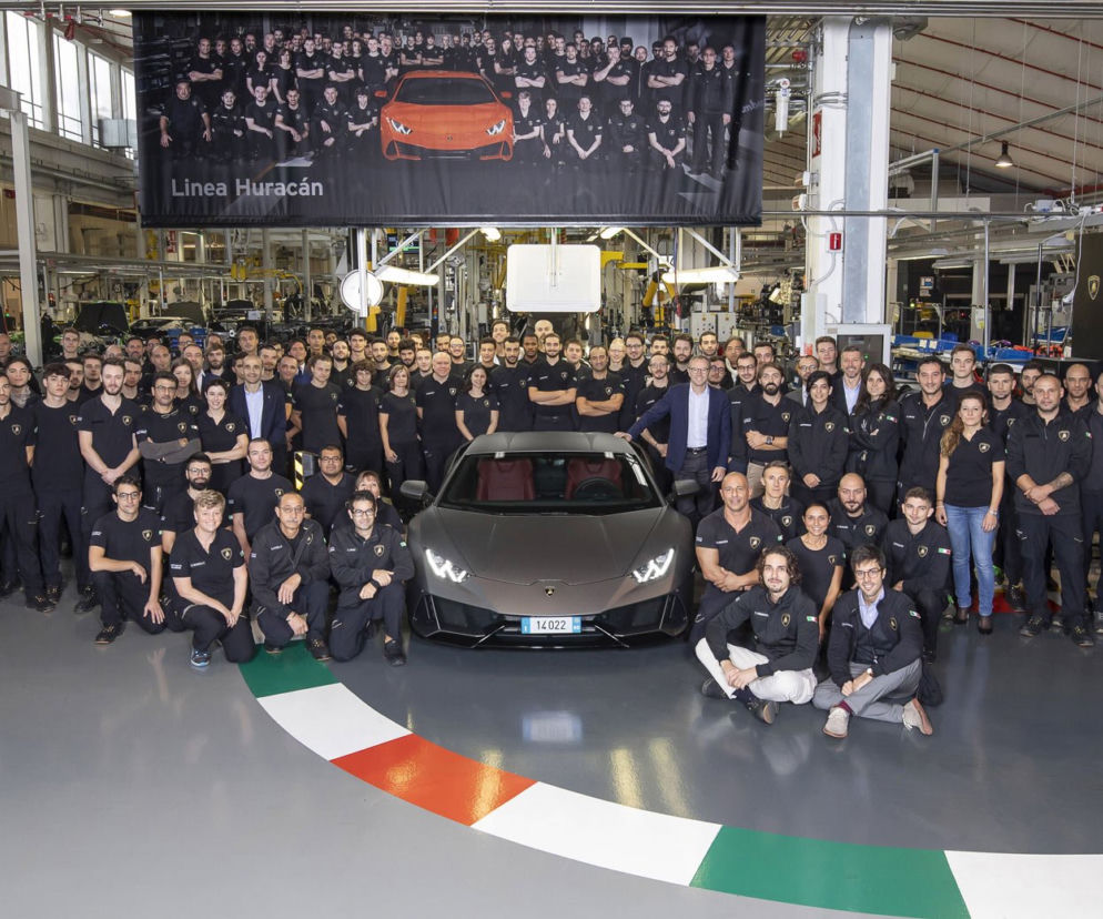 Lamborghini podwoiło produkcję modelu Huracan