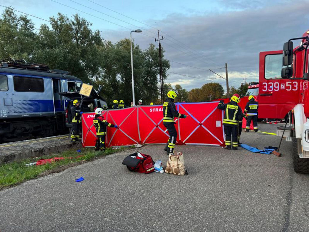 wypadek w Miłogoszczy