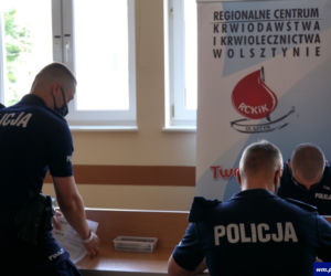 Policjanci z Warmii i Mazur oddają krew