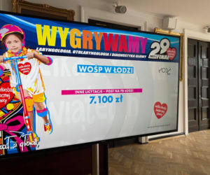 WOŚP w Łodzi. Ile wylicytowały władze miasta?