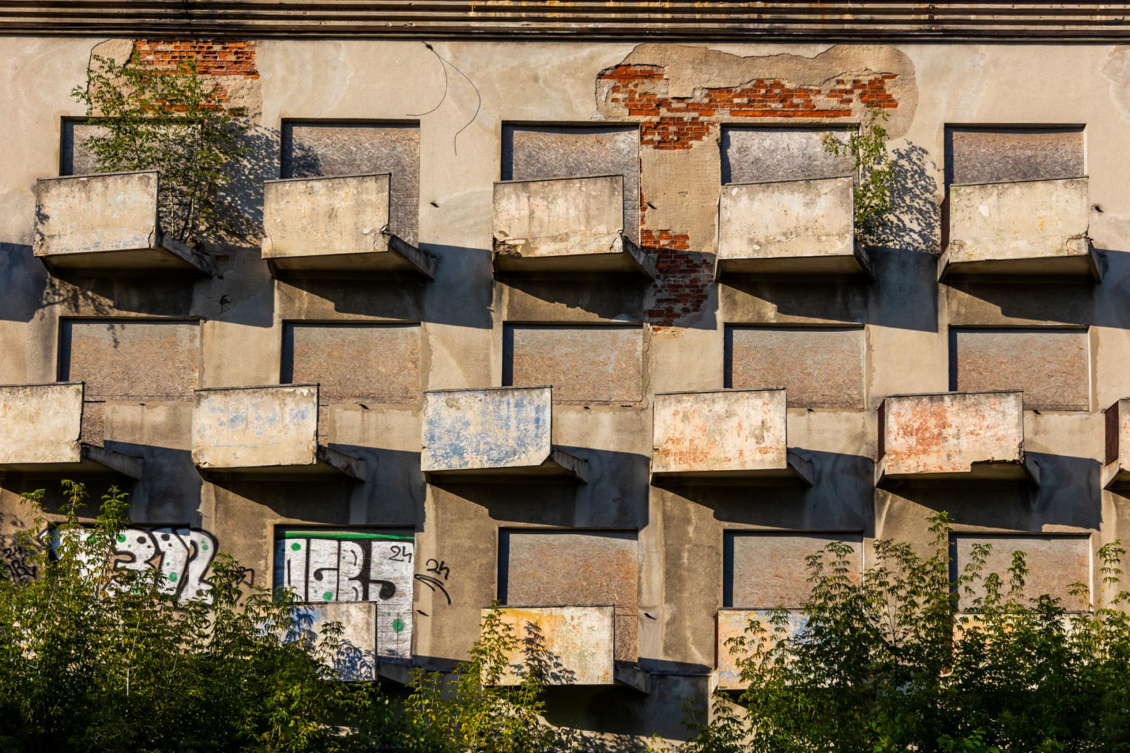 Opuszczone sanatorium wojskowe Wiarus w Ciechocinku