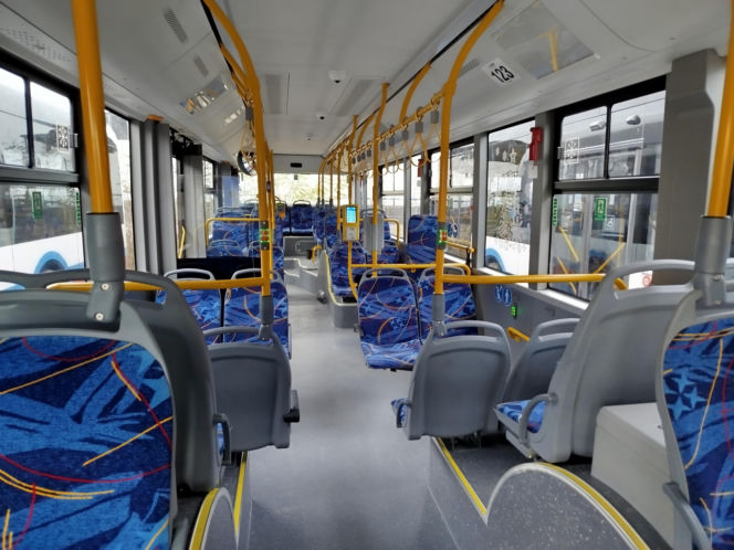 Nowe chińskie autobusy elektryczne marki Yutong w Siedlcach