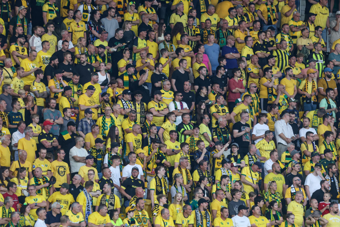 Zdjęcia kibiców z meczu GKS Katowice - MSK Żilina