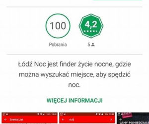 6. Łódź nocą