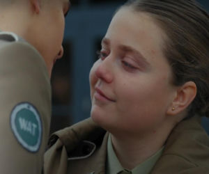 M jak miłość odc. 1926. Janek (Jakub Sirko), Matylda (Klementyna Lamort)