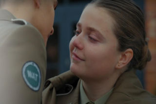 M jak miłość odc. 1926. Janek (Jakub Sirko), Matylda (Klementyna Lamort)