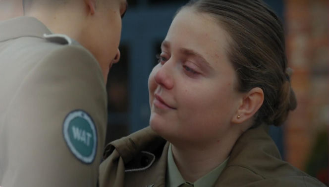 M jak miłość odc. 1926. Janek (Jakub Sirko), Matylda (Klementyna Lamort)