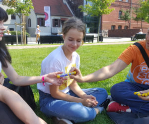 Patrol Eska Summer City na Wyspie Młyńskiej