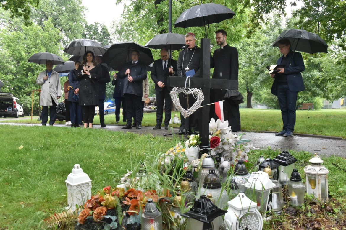 Spotkanie modlitewne w Parku Glazja. To tutaj doszło do ataku na niewinną Klaudię