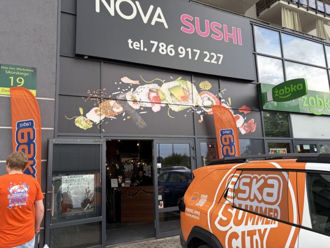 Eska Summer City - Smaki Japonii i świetna atmosfera. Wyjątkowy czas w Nova Sushi Olsztyn