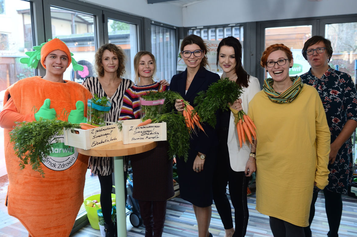 Monika Mrozowska i Ewa Szabatin wsparły projekt edukacyjny