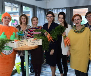 Monika Mrozowska i Ewa Szabatin wsparły projekt edukacyjny