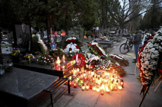 Tak wygląda grób Jacka Magiery po pogrzebie