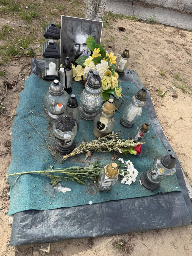 Marek Perepeczko - tak wygląda grób słynnego Janosika