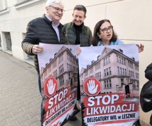 Pikieta Lekarzy w Lesznie