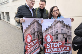 Pikieta Lekarzy w Lesznie